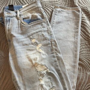 H&M distressed denim
